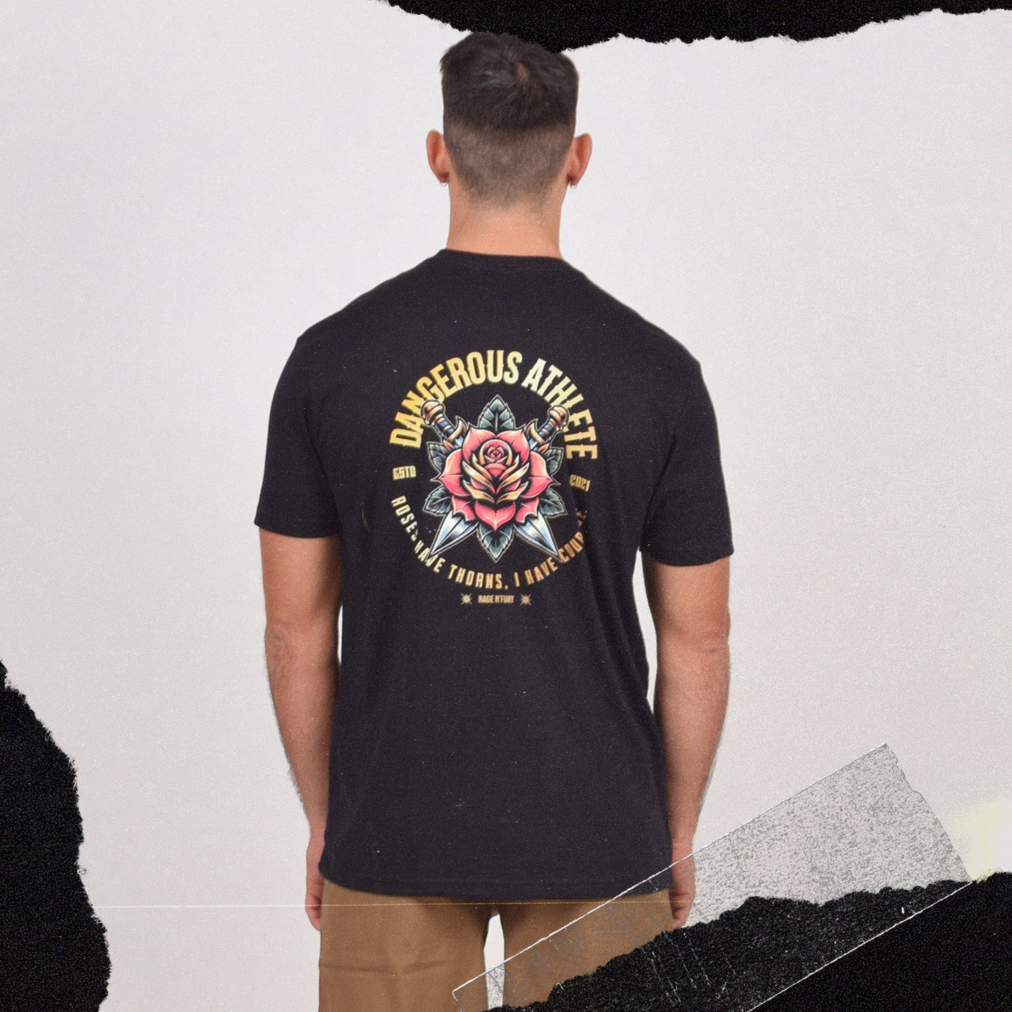 Tshirt Dangerous classique Black