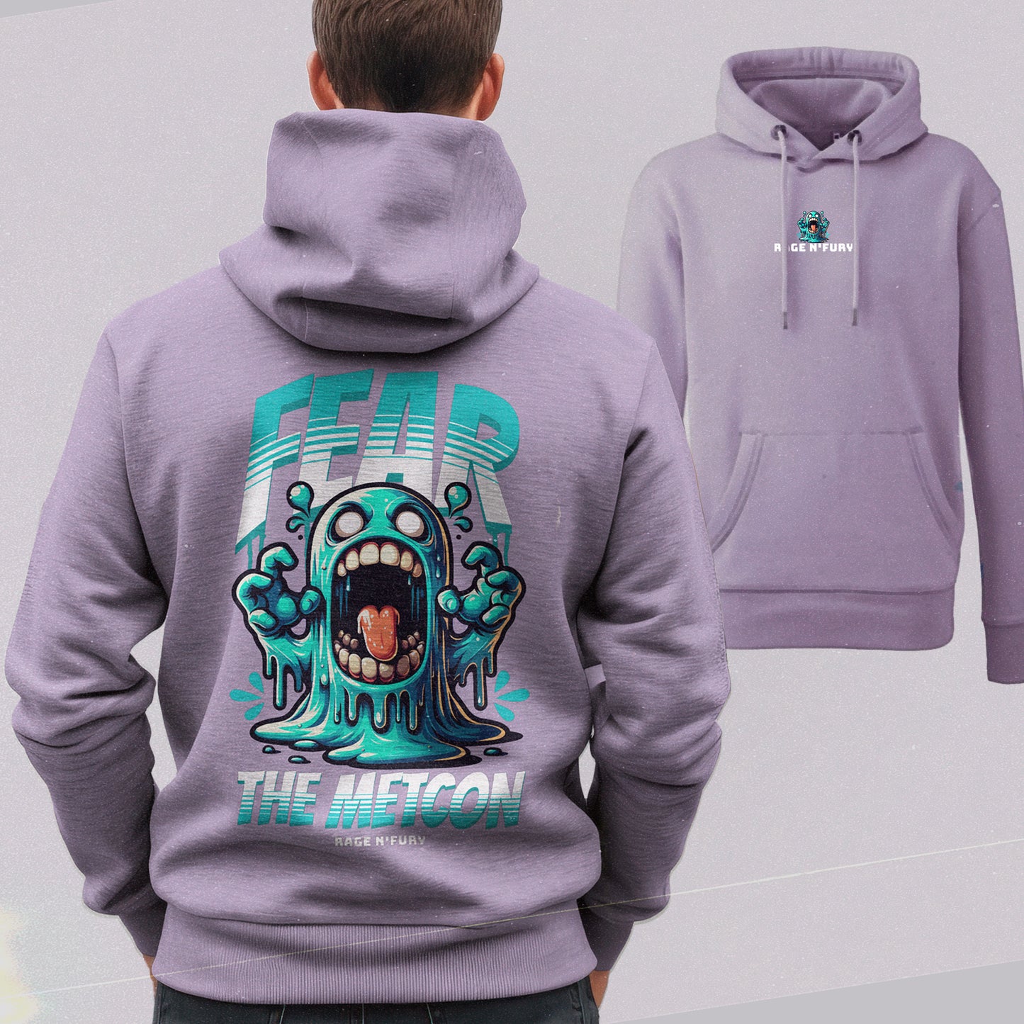 Sweat Hoodie Homme Lavande à personnaliser