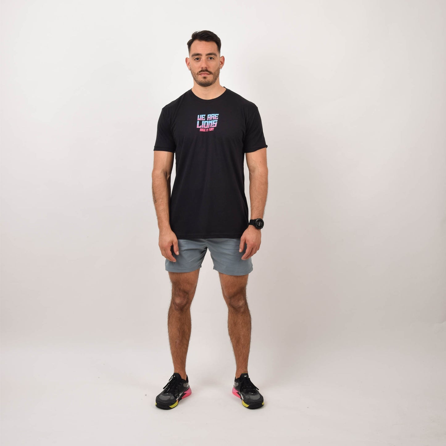 Tshirt noir LION SPIRIT