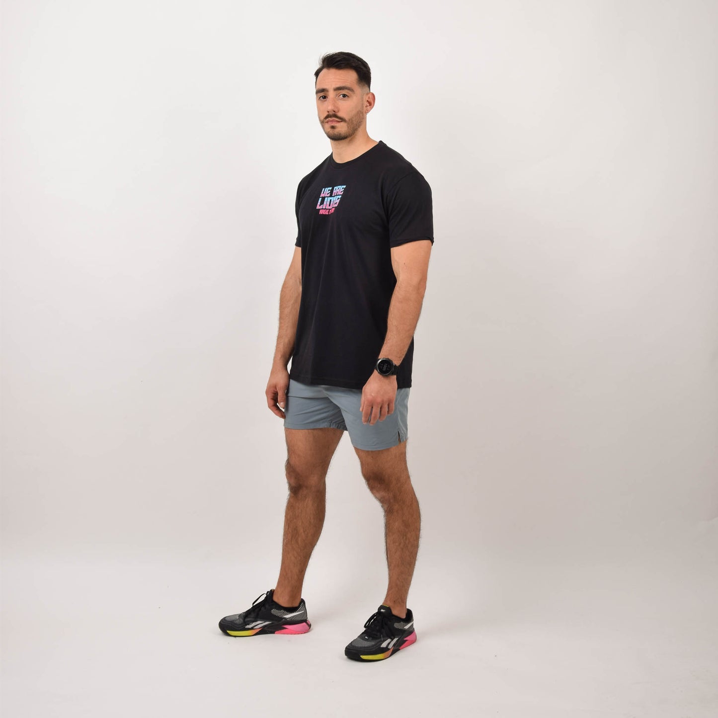 Tshirt noir LION SPIRIT