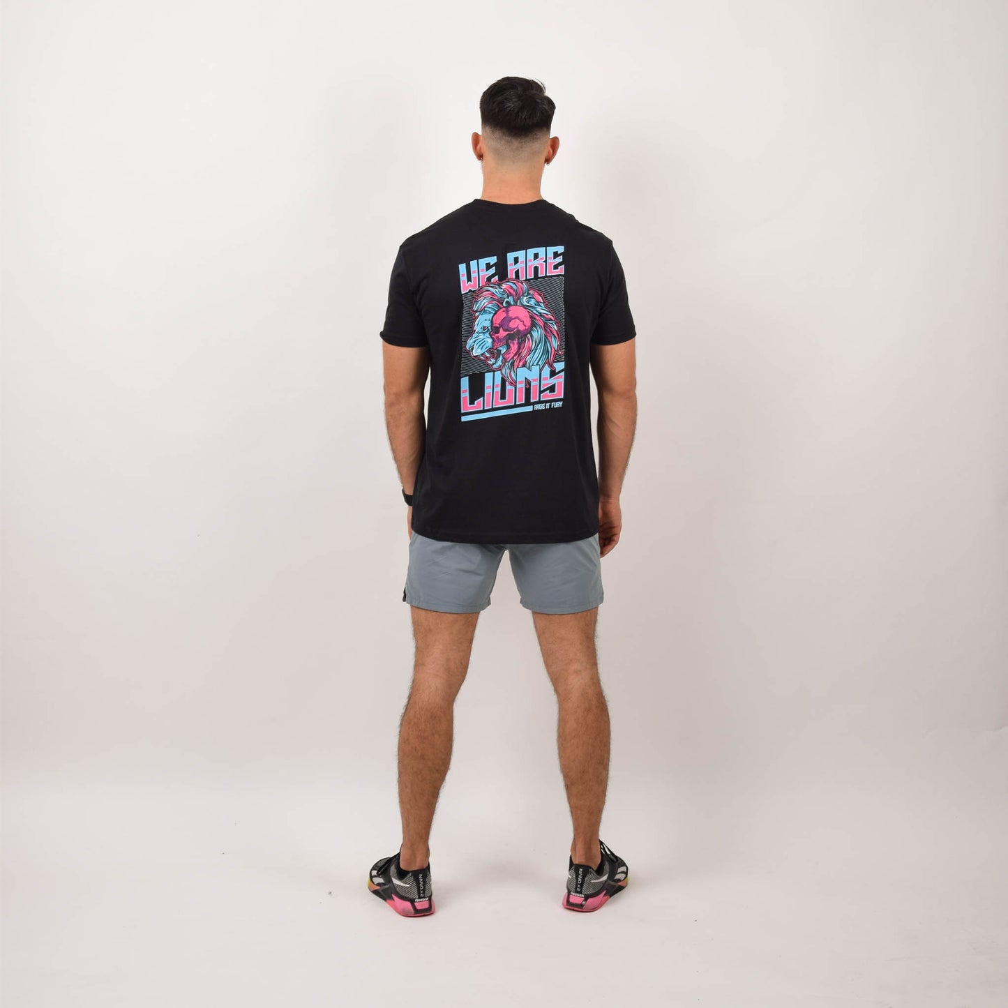 Tshirt noir LION SPIRIT