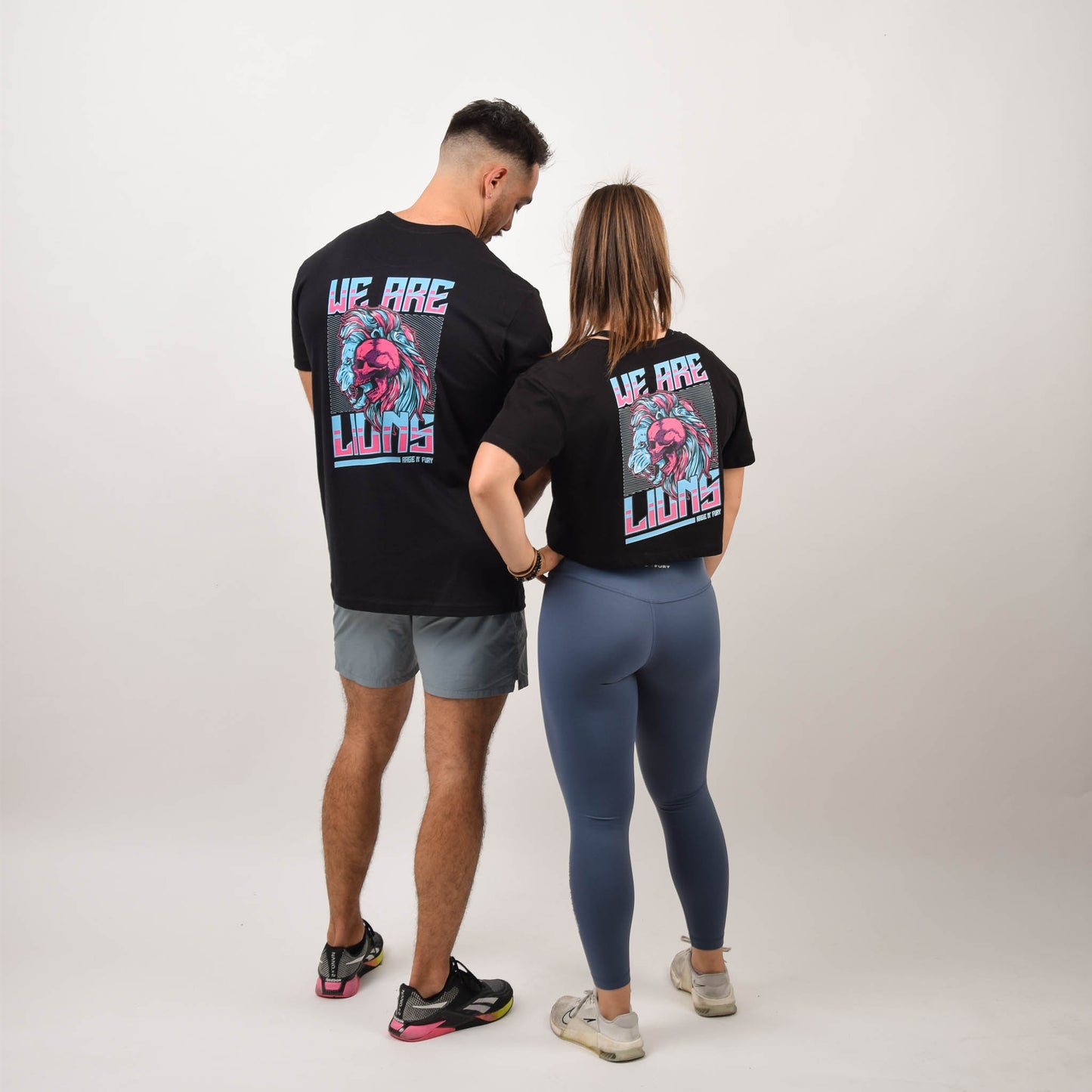 Tshirt noir LION SPIRIT