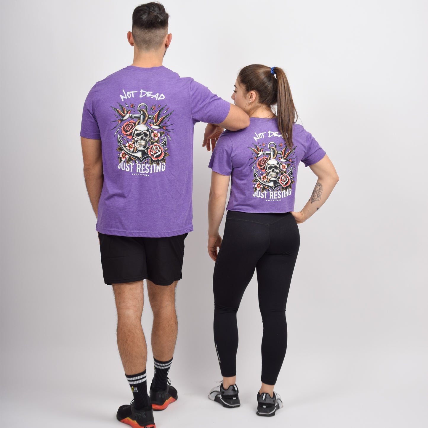 Tshirt classique NOT DEAD Purple