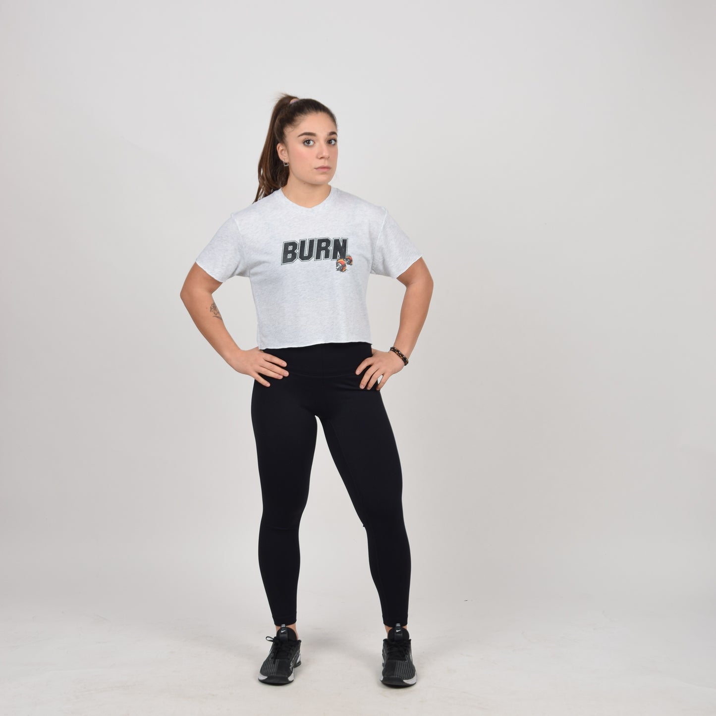 Tshirt Crop Burn