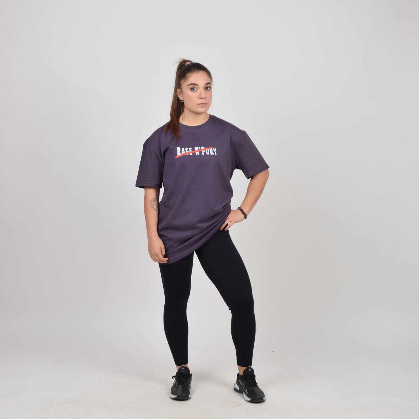 Tshirt Oversize Out Of purple Femme