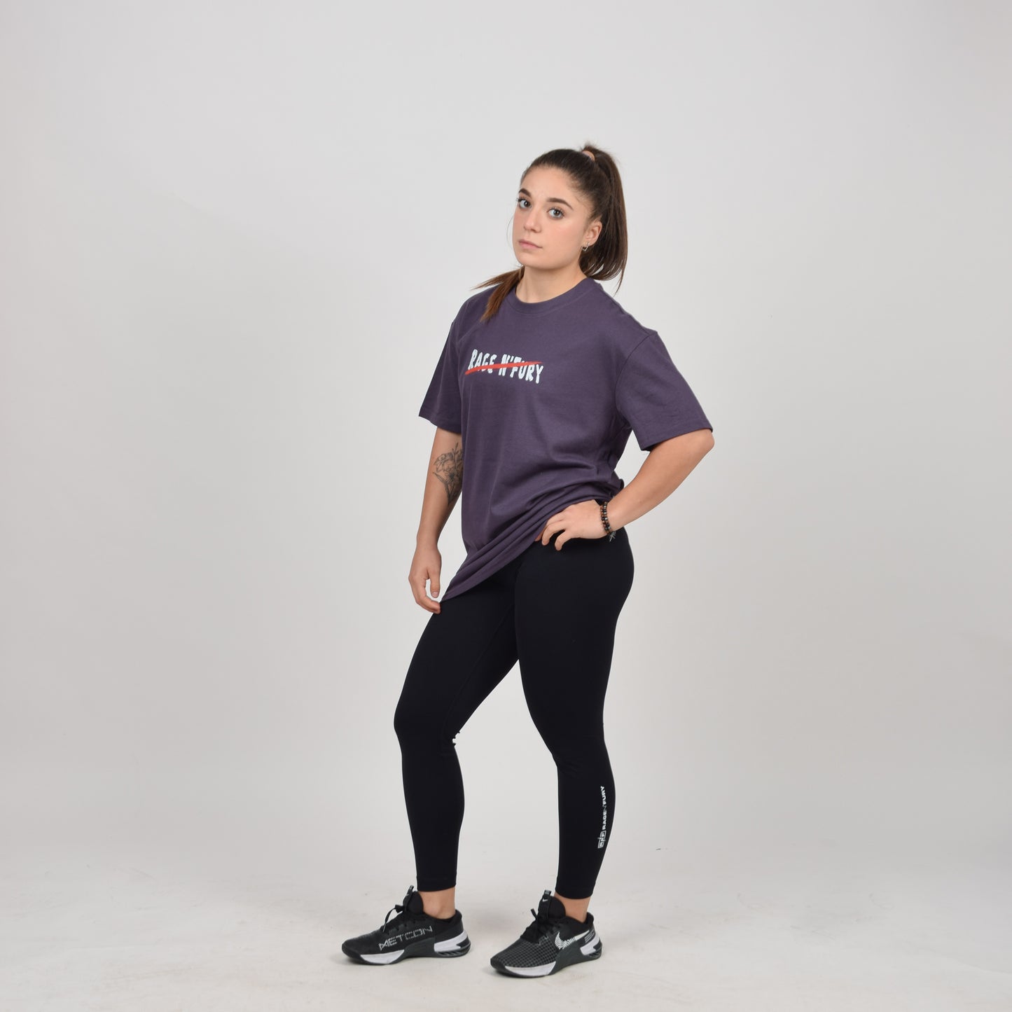 Tshirt Oversize Out Of purple Femme