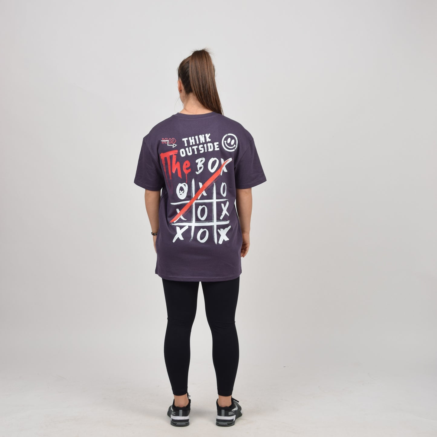 Tshirt Oversize Out Of purple Femme