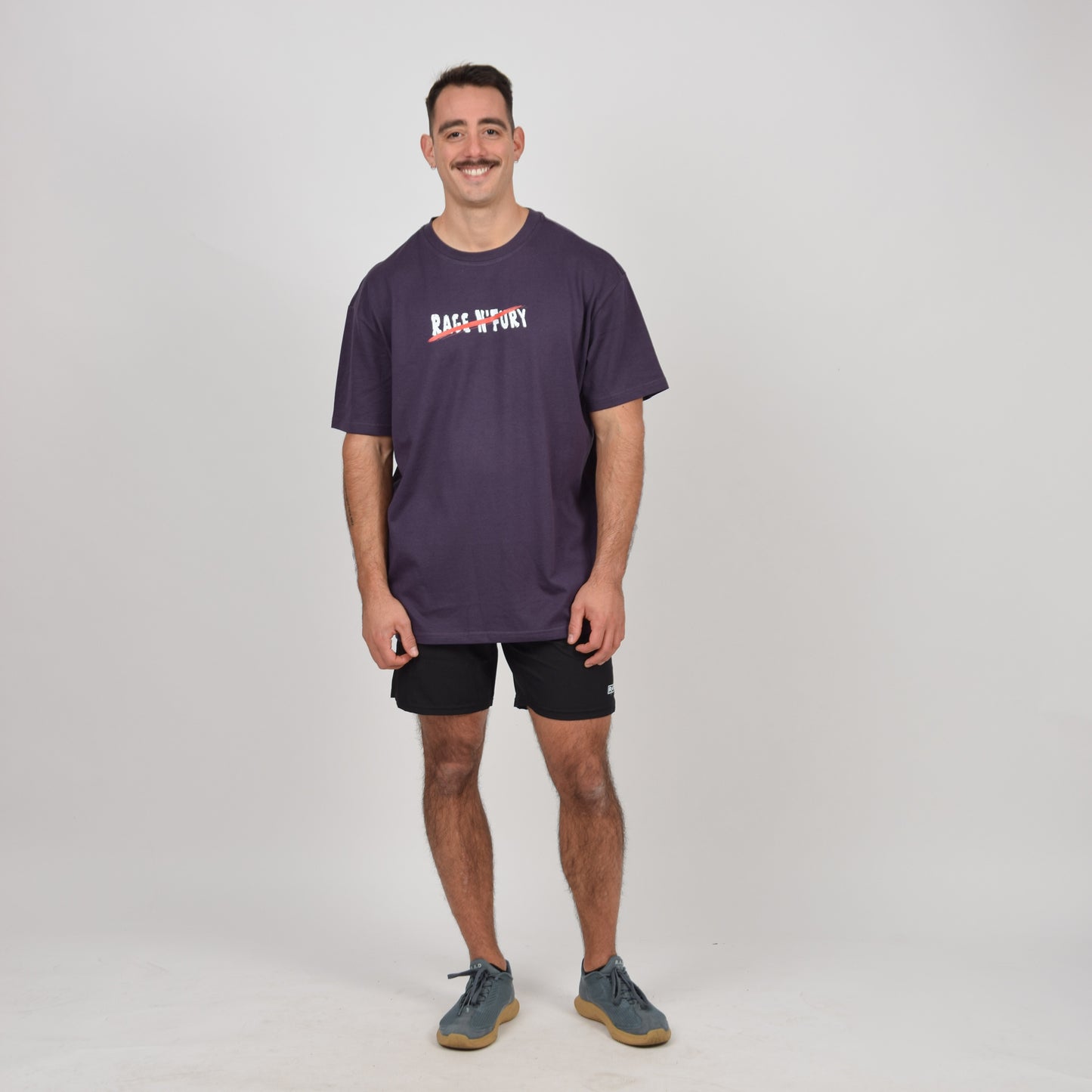 Tshirt Oversize Out Of purple Homme