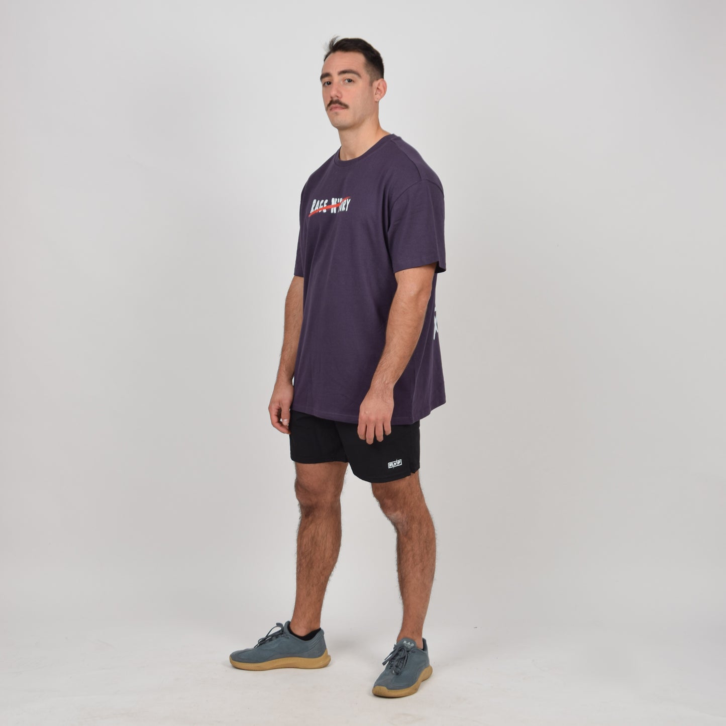 Tshirt Oversize Out Of purple Homme