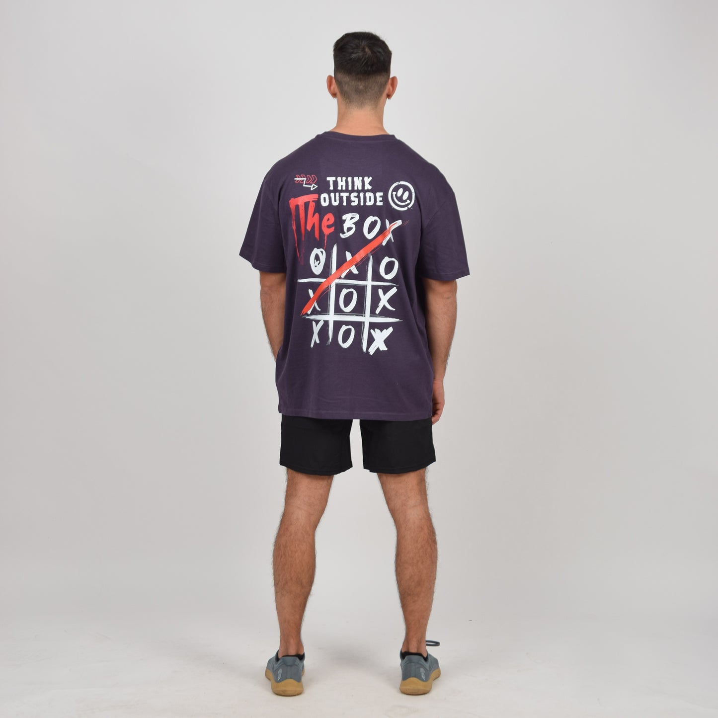 Tshirt Oversize Out Of purple Homme