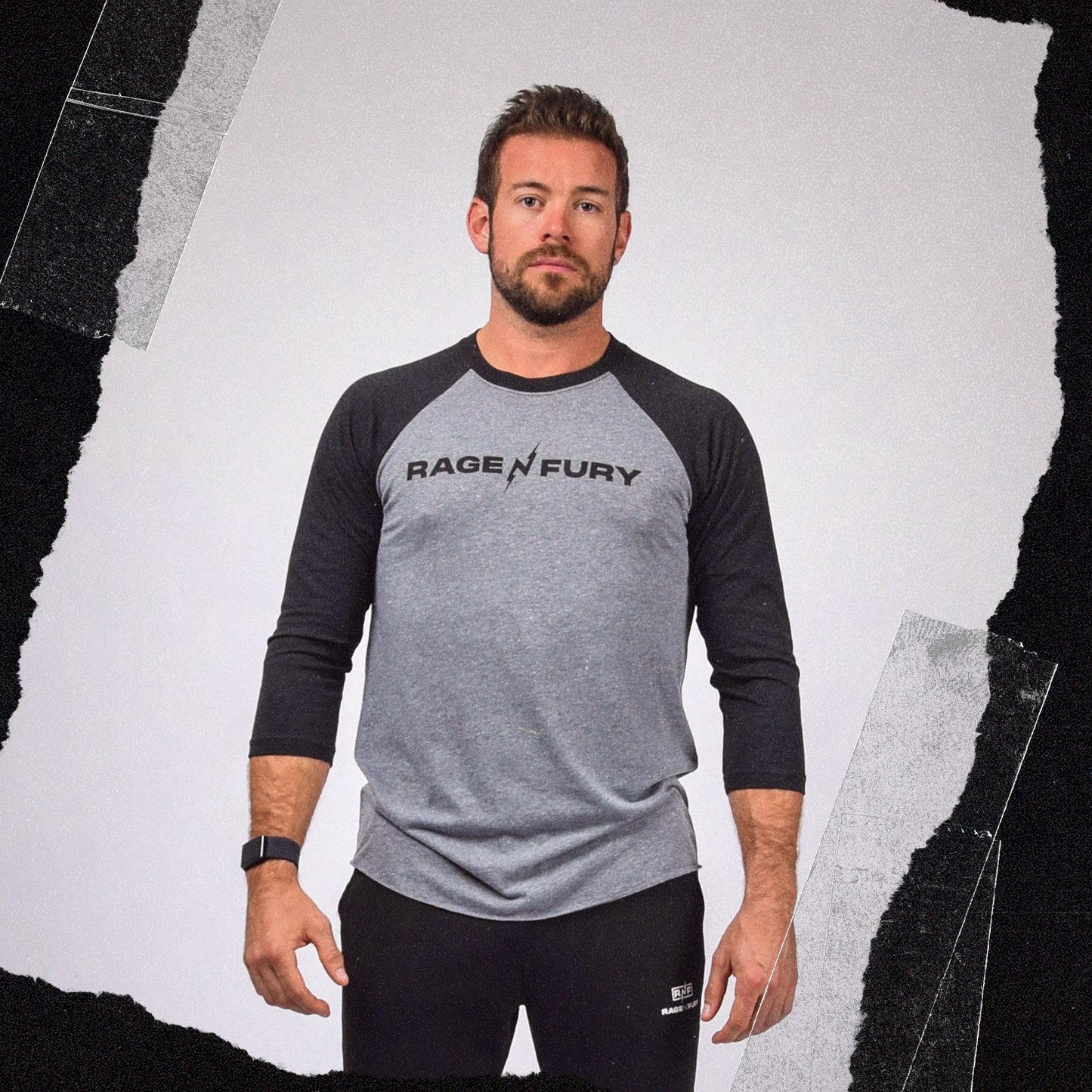 Camiseta raglán Fury para hombre