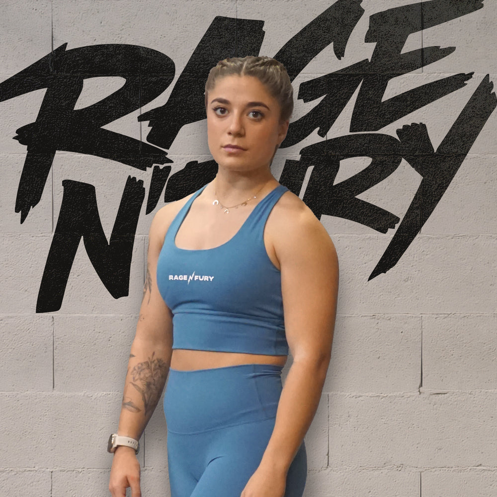 
                  
                    Brassière Bleu IRON HEART
                  
                