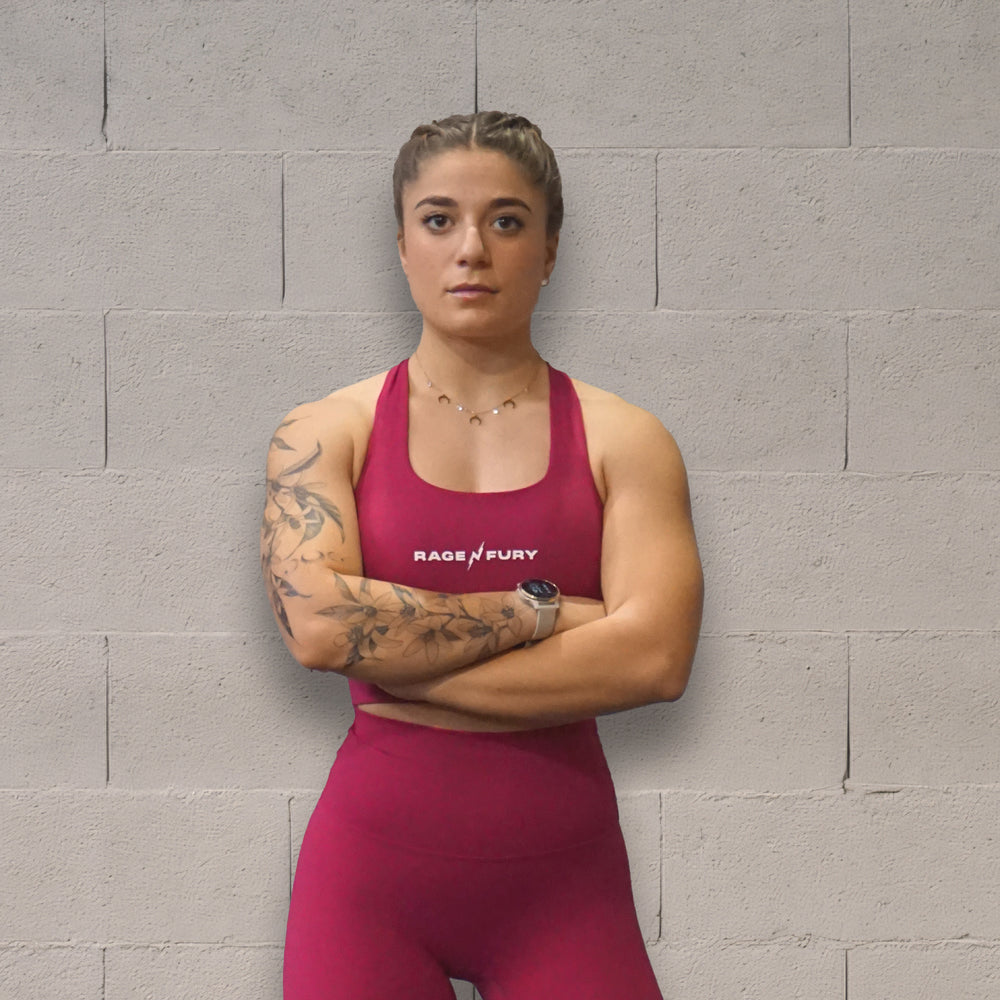 
                  
                    Brassière Carmin IRON HEART
                  
                