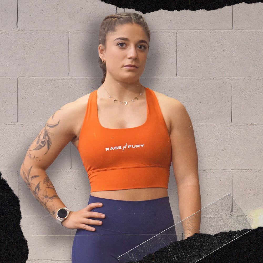 Brassière Orange IRON HEART