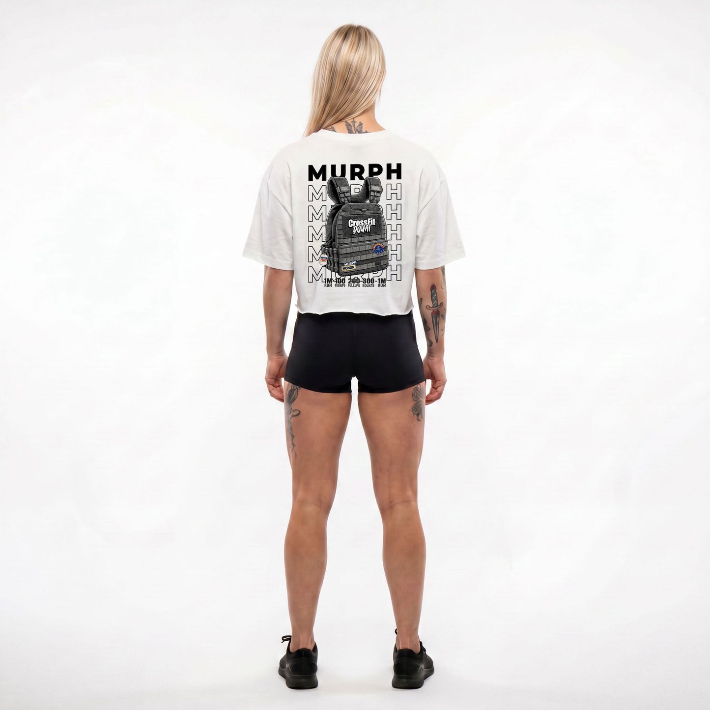 
                  
                    Tshirt Crop Oversize Blanc MURPH
                  
                