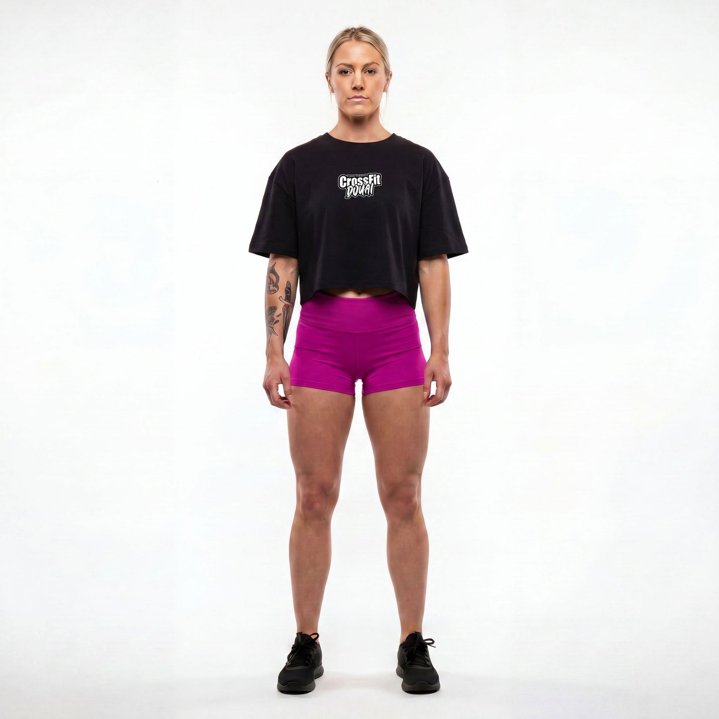 
                  
                    Tshirt Crop Oversize Noir MURPH
                  
                
