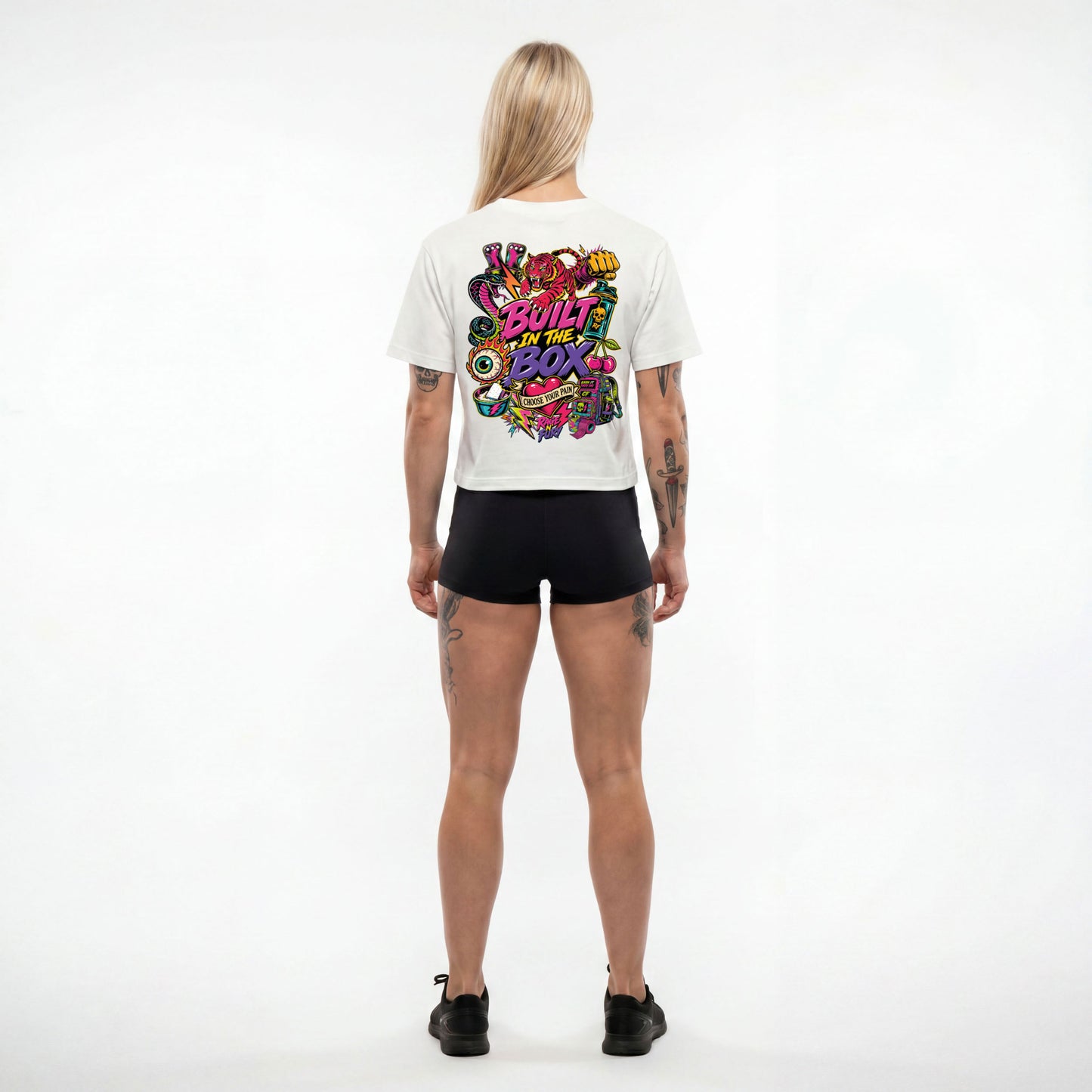 
                  
                    Tshirt Crop Blanc BEAST MAKER
                  
                