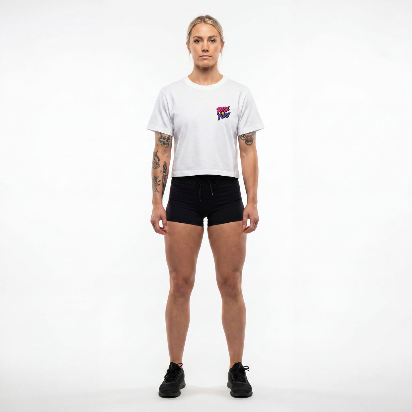
                  
                    Tshirt Crop Blanc OVERKILL
                  
                