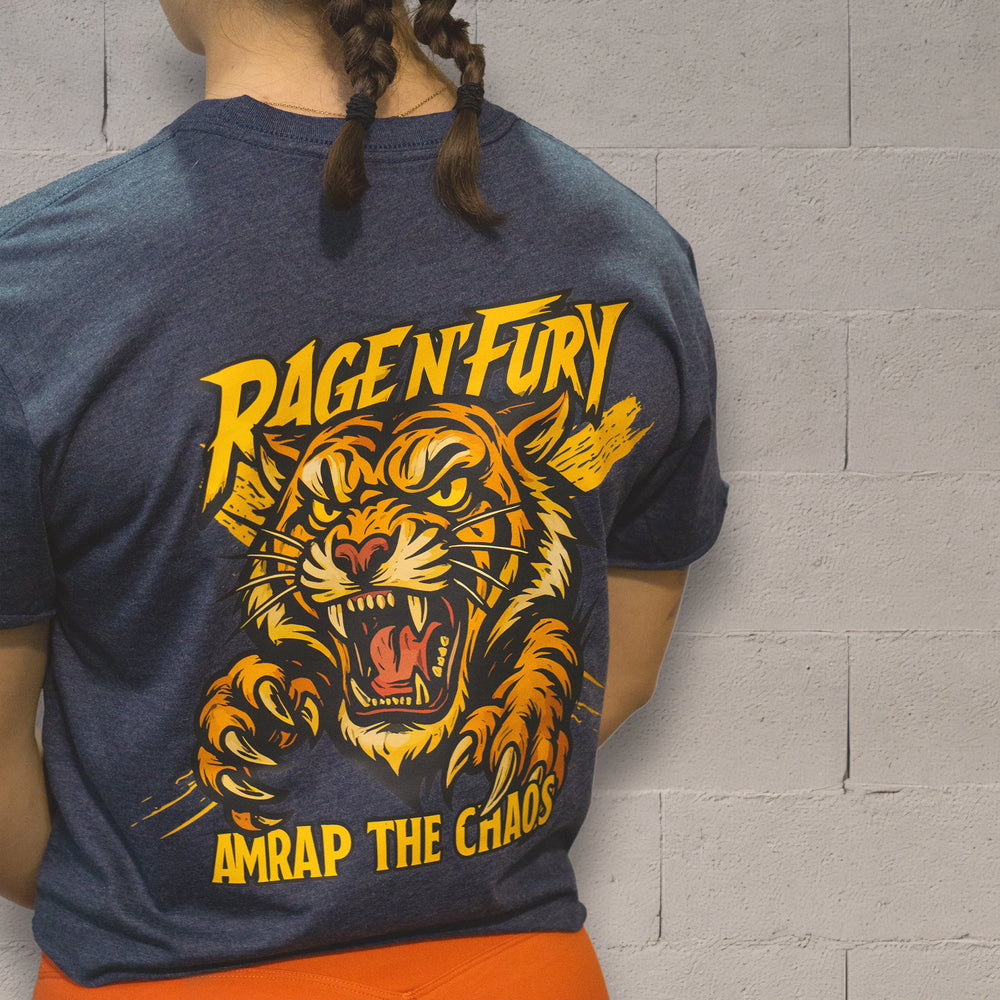 
                  
                    Tshirt Crop Navy AMRAP BEAST
                  
                