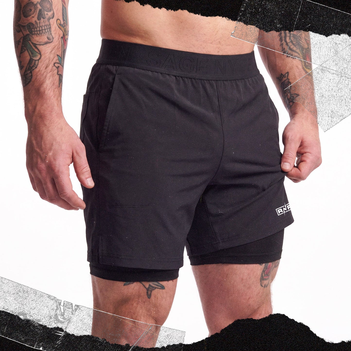 
                  
                    Relentless Gray Shorts
                  
                