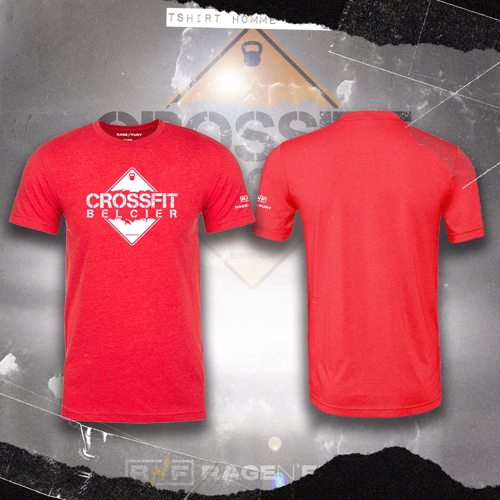 Tshirt Rouge Homme