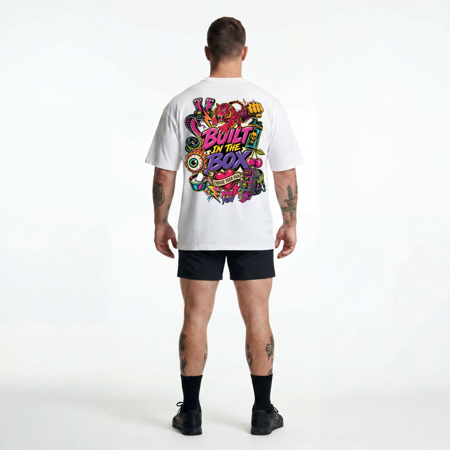 
                  
                    Tshirt Oversize Unisex Blanc BEAST MAKER
                  
                