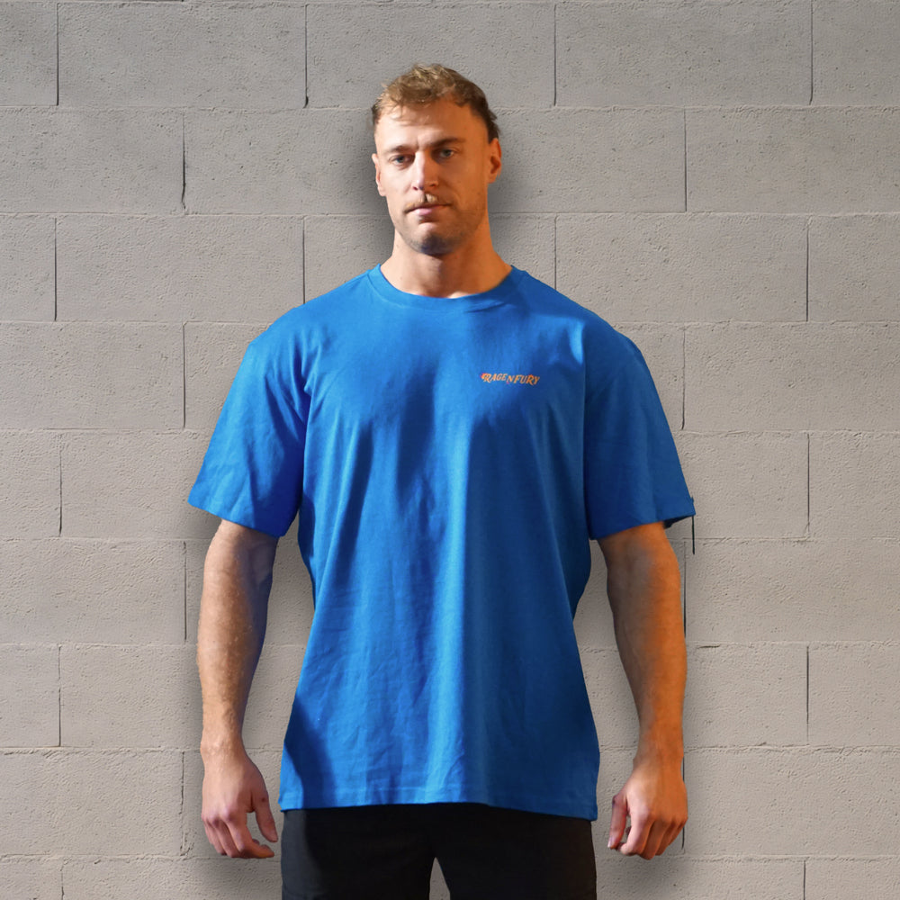 
                  
                    Tshirt Oversize Unisex Bleu RX THE RIDE
                  
                