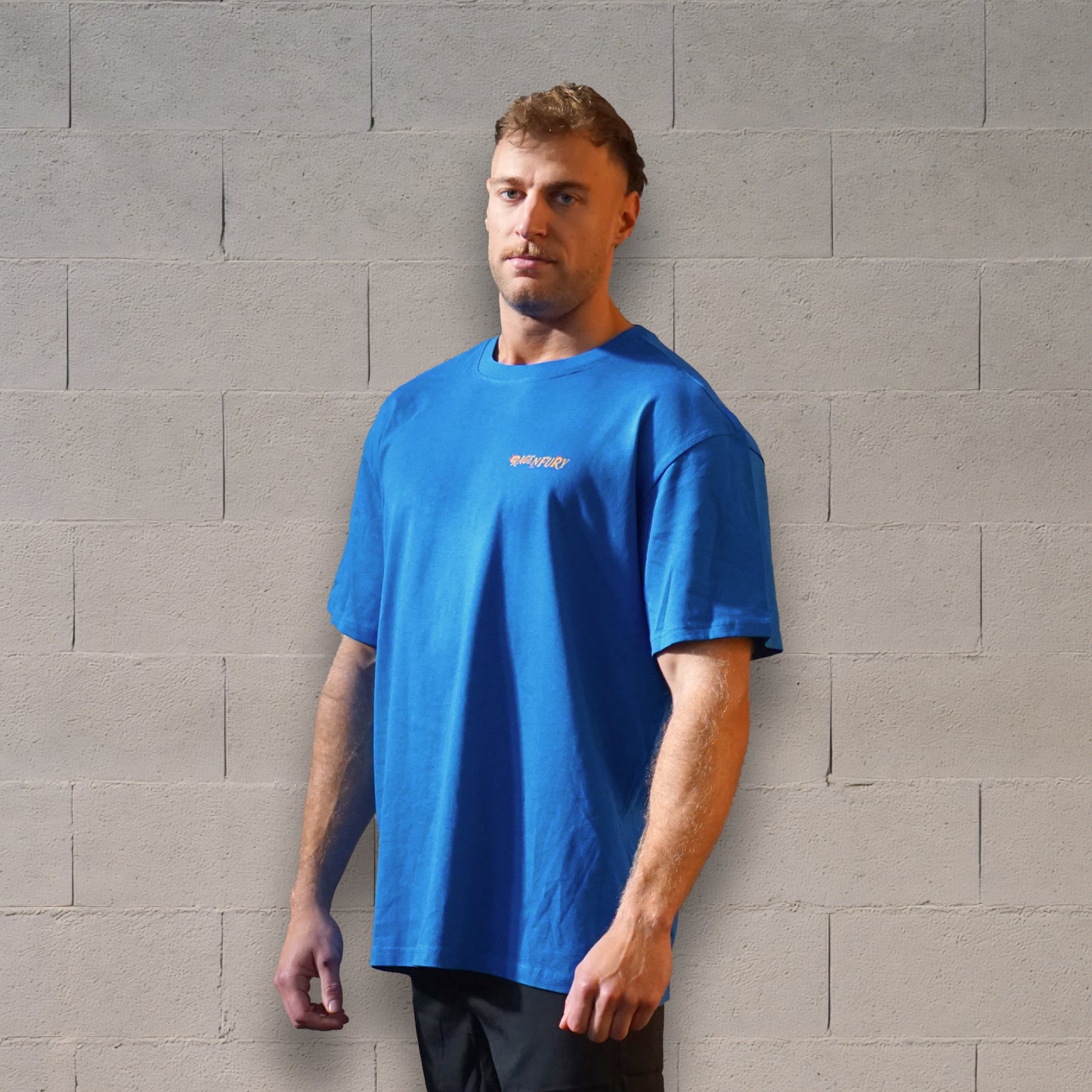 
                  
                    Tshirt Oversize Unisex Bleu RX THE RIDE
                  
                