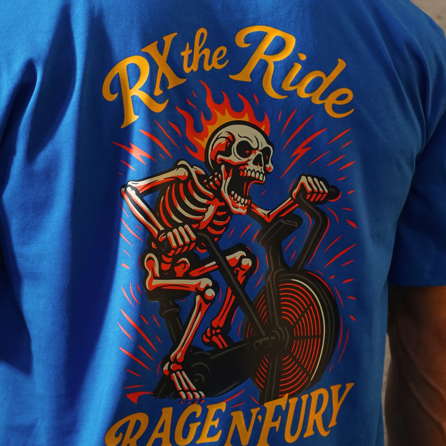 
                  
                    Tshirt Oversize Unisex Bleu RX THE RIDE
                  
                