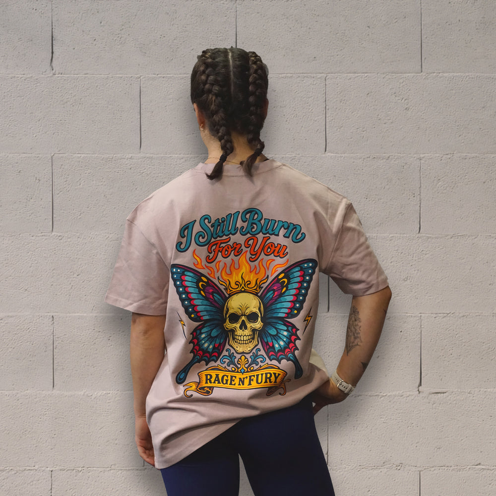 
                  
                    Tshirt Oversize Unisex BURNING WINGS
                  
                