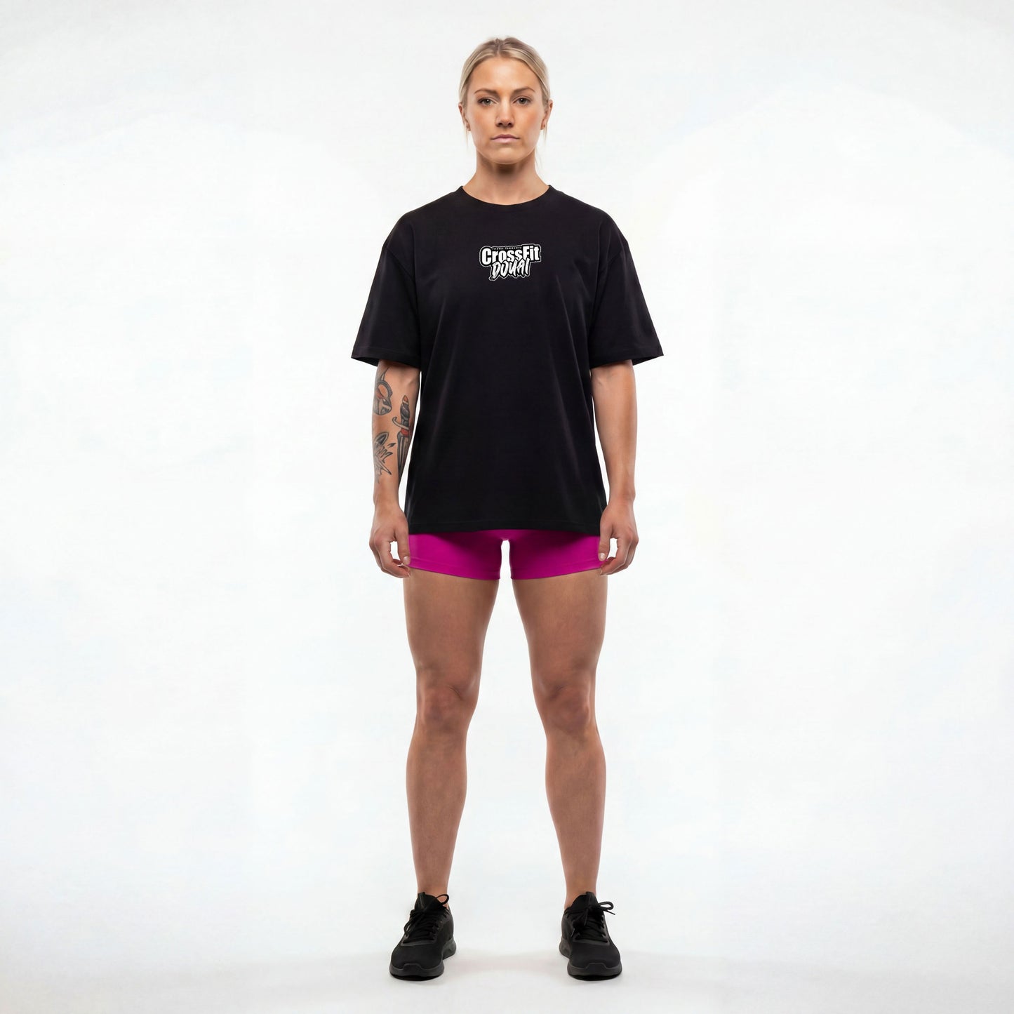 
                  
                    Tshirt Oversize Unisex Noir MURPH CF Douai
                  
                