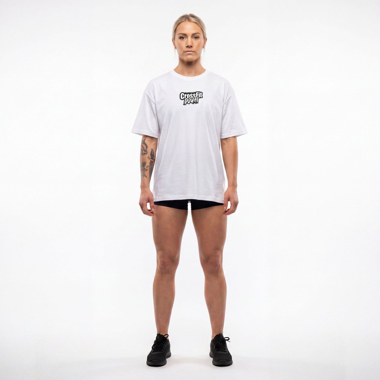 
                  
                    Tshirt Oversize Unisex Blanc MURPH CF Douai
                  
                
