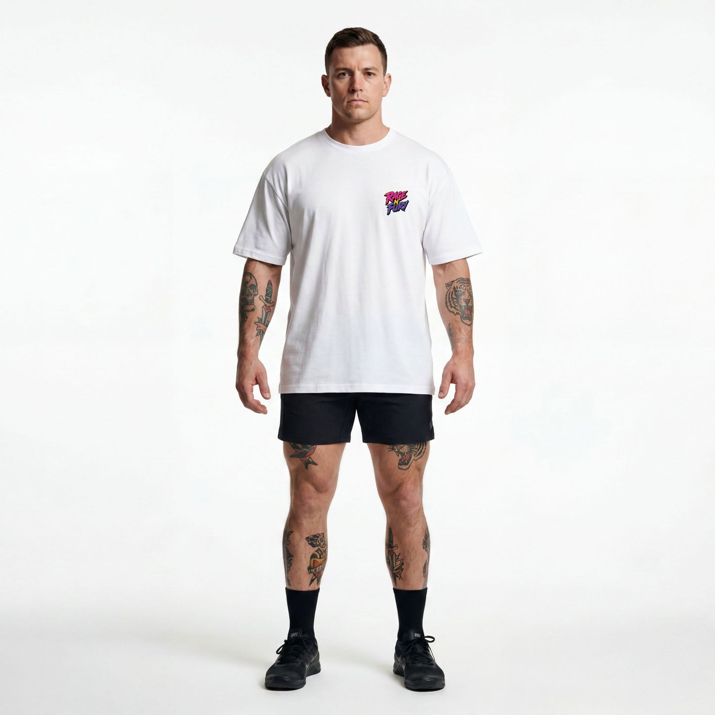 
                  
                    Tshirt Oversize Unisex Blanc BEAST MAKER
                  
                