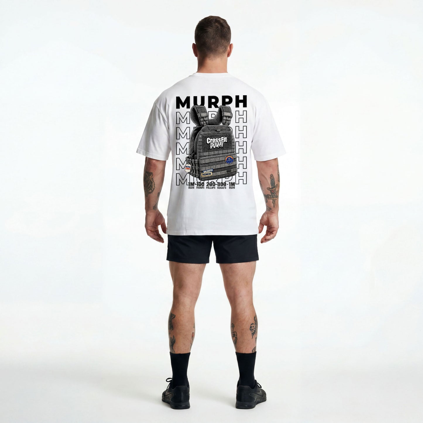 
                  
                    Tshirt Oversize Unisex Blanc MURPH CF Douai
                  
                