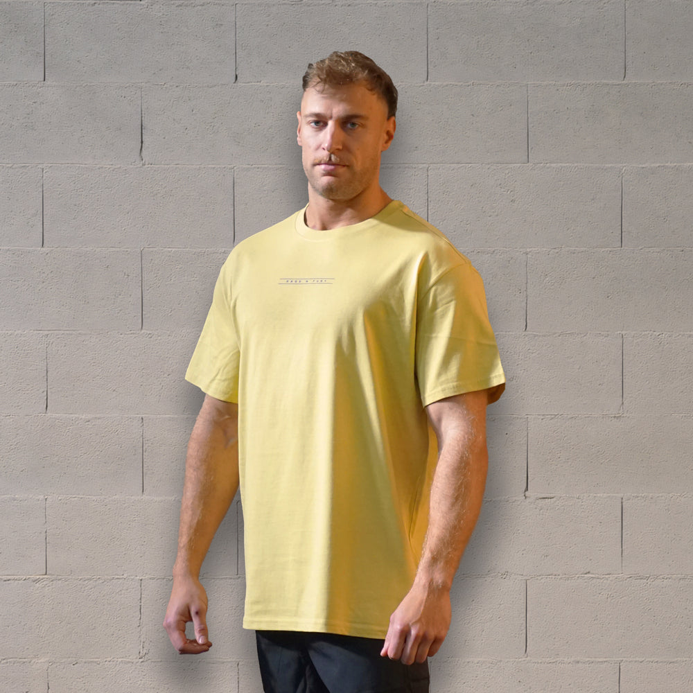 
                  
                    Tshirt Oversize Unisex  Jaune Love
                  
                