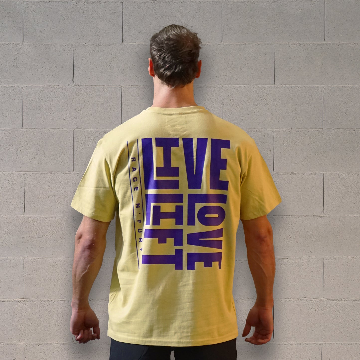 
                  
                    Tshirt Oversize Unisex  Jaune Love
                  
                