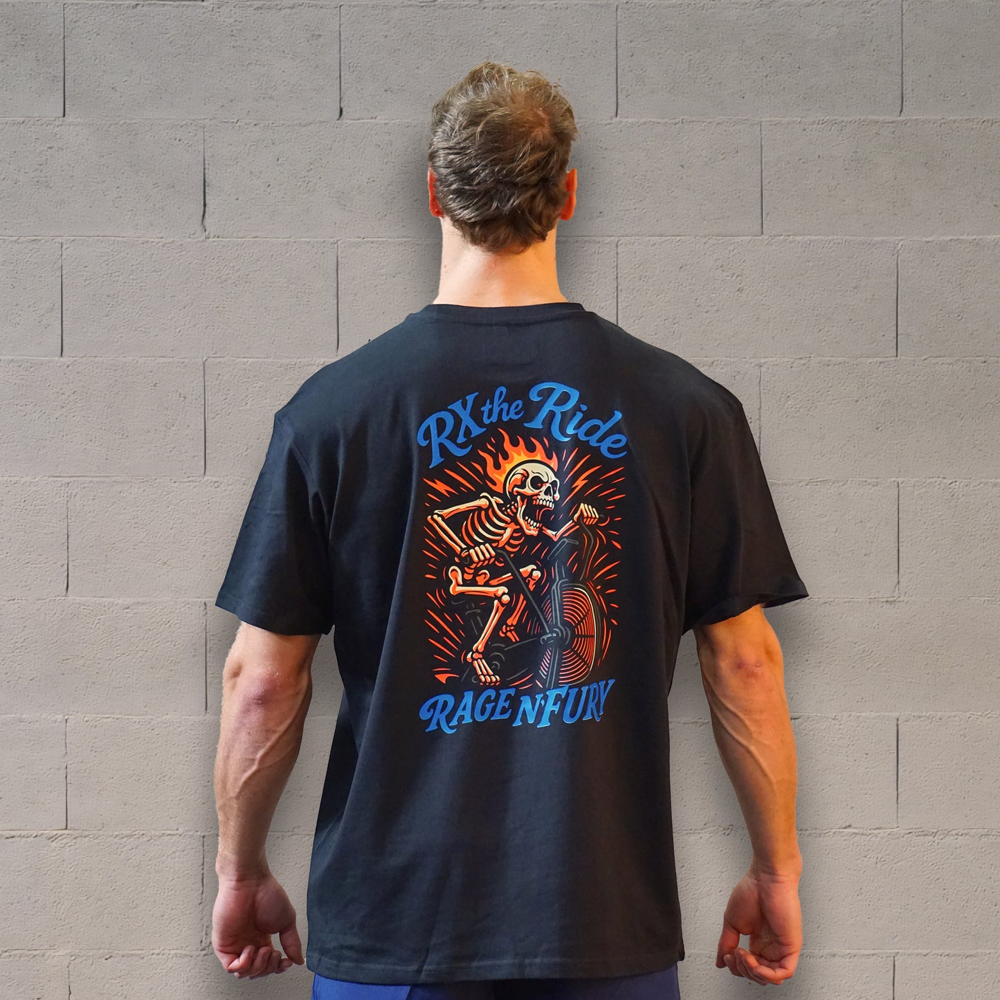 
                  
                    Tshirt Oversize Unisex Noir RX THE RIDE
                  
                