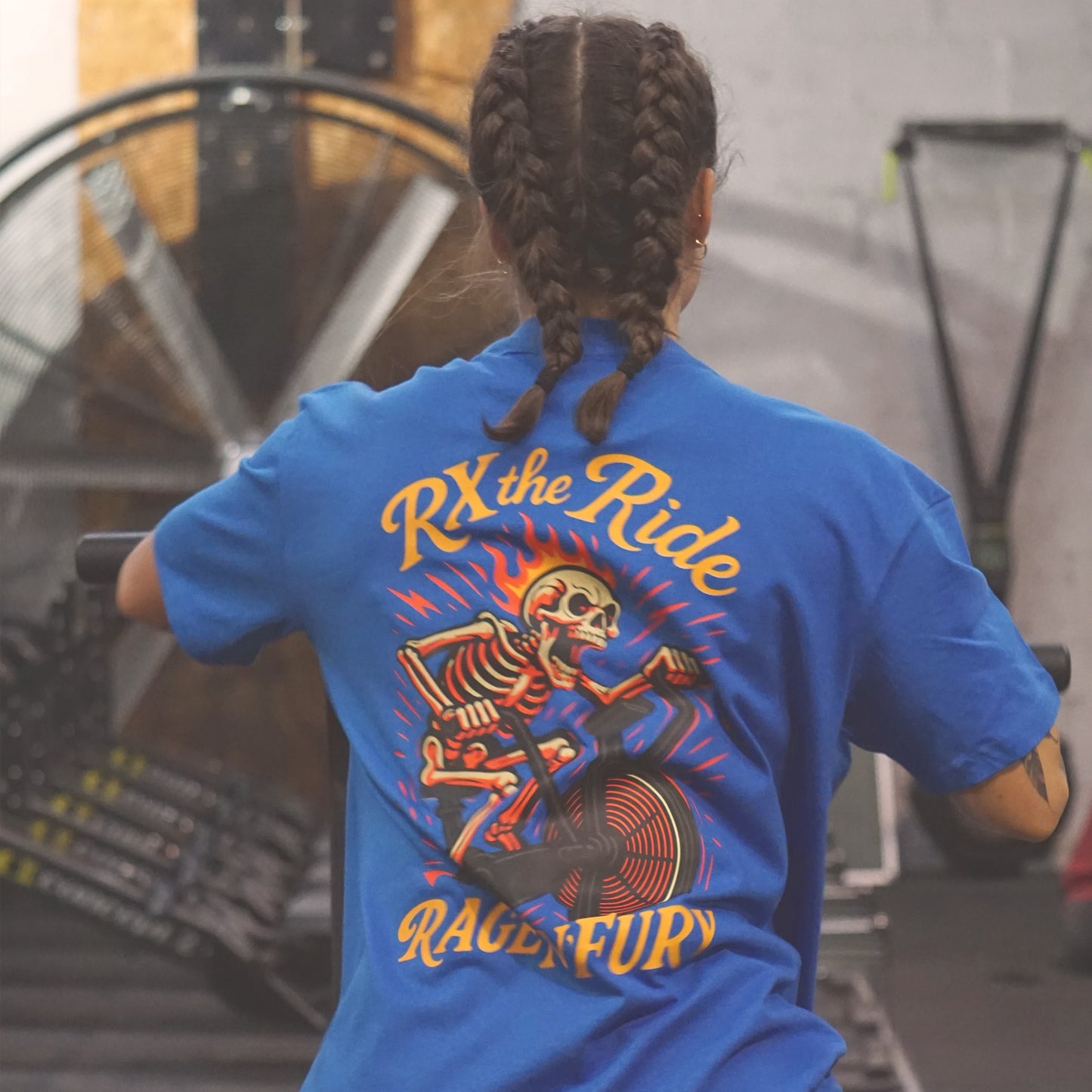 
                  
                    Tshirt Oversize Unisex Bleu RX THE RIDE
                  
                