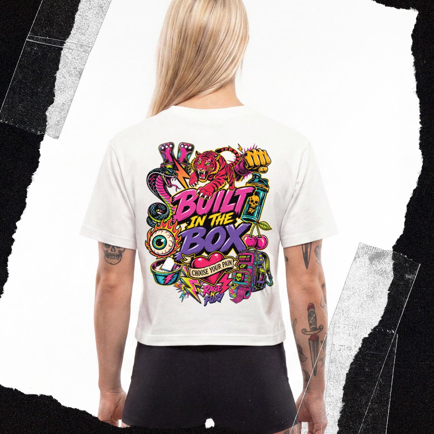 
                  
                    Tshirt Crop Blanc BEAST MAKER
                  
                