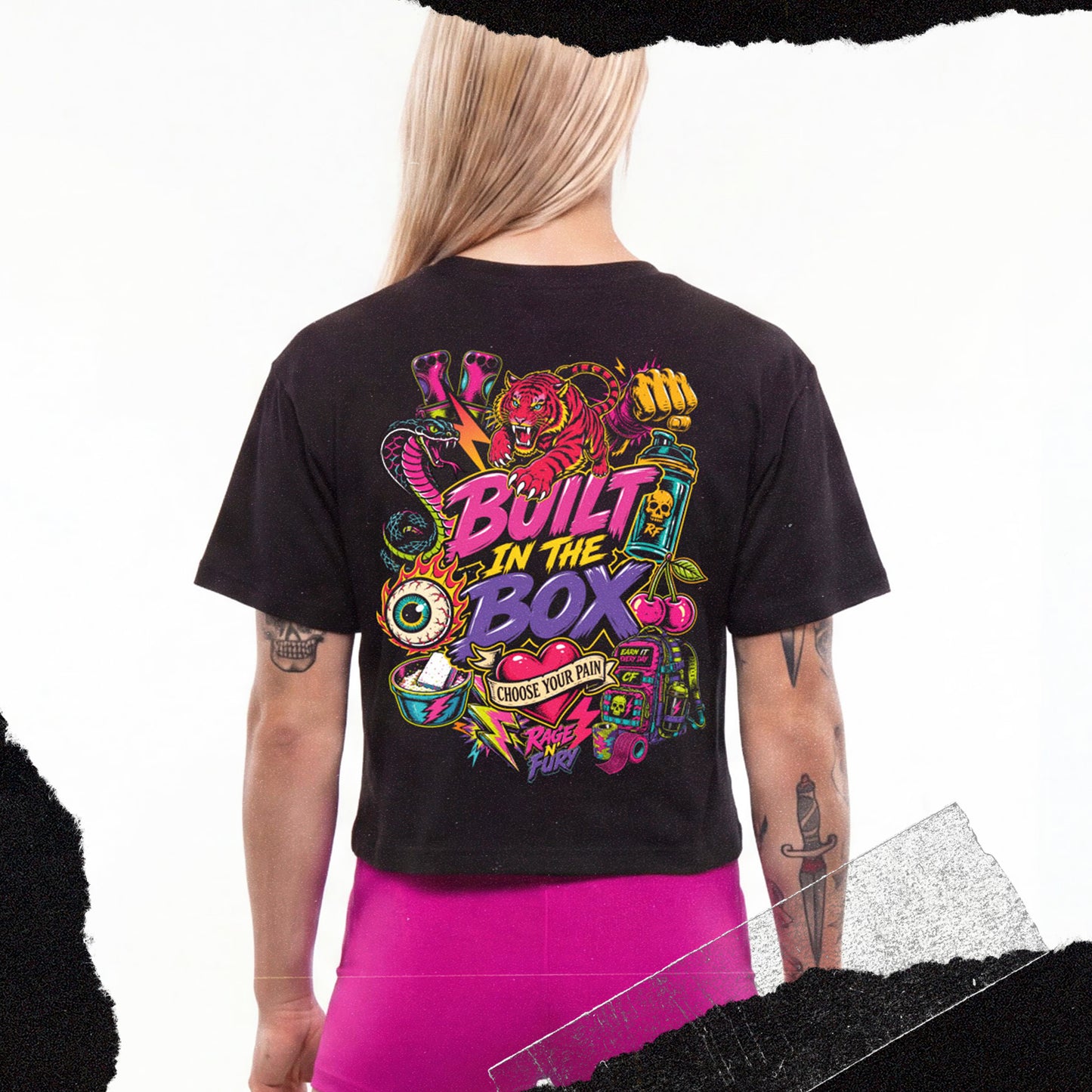 
                  
                    Tshirt Crop Noir BEAST MAKER
                  
                