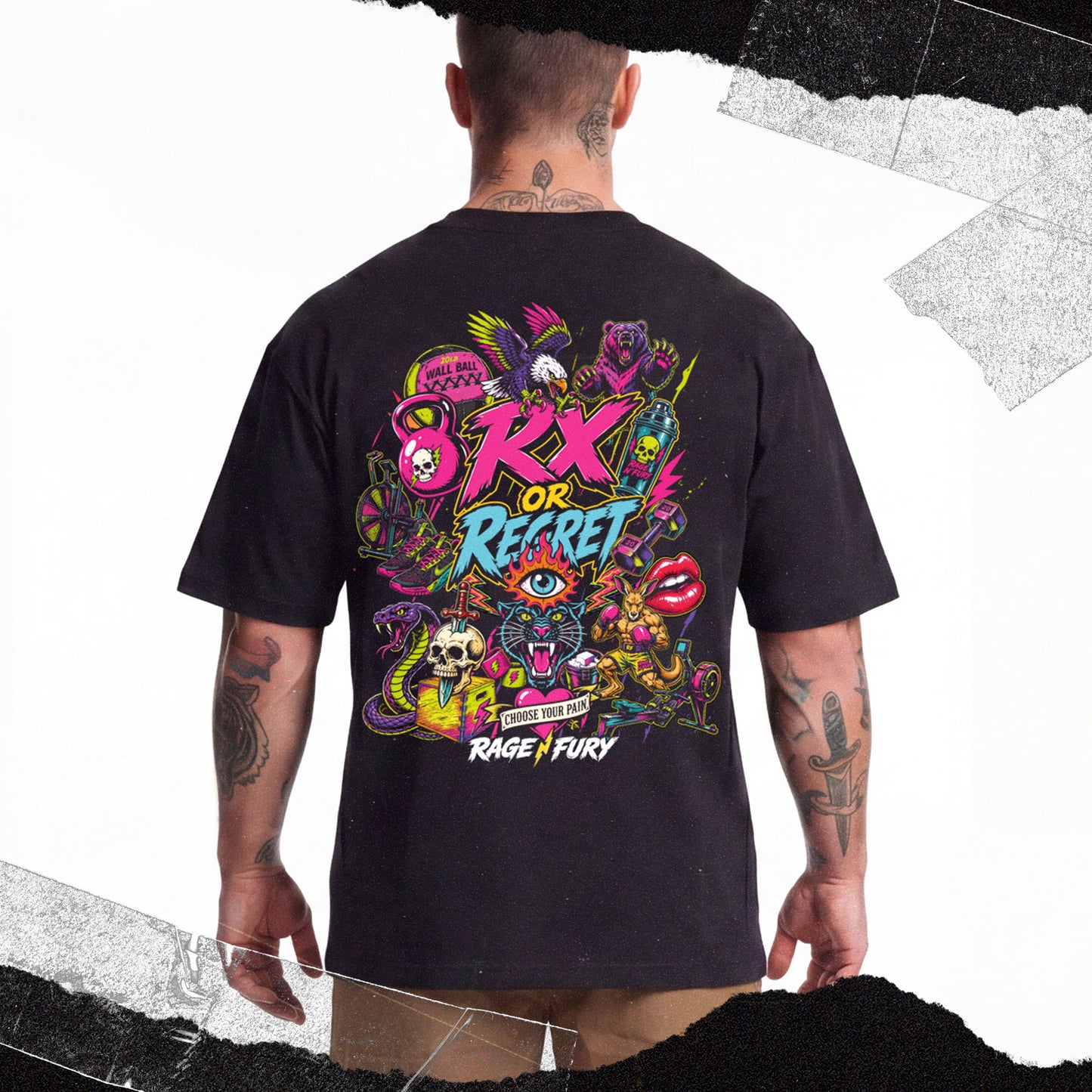 
                  
                    Tshirt Oversize Unisex Noir OVERKILL
                  
                