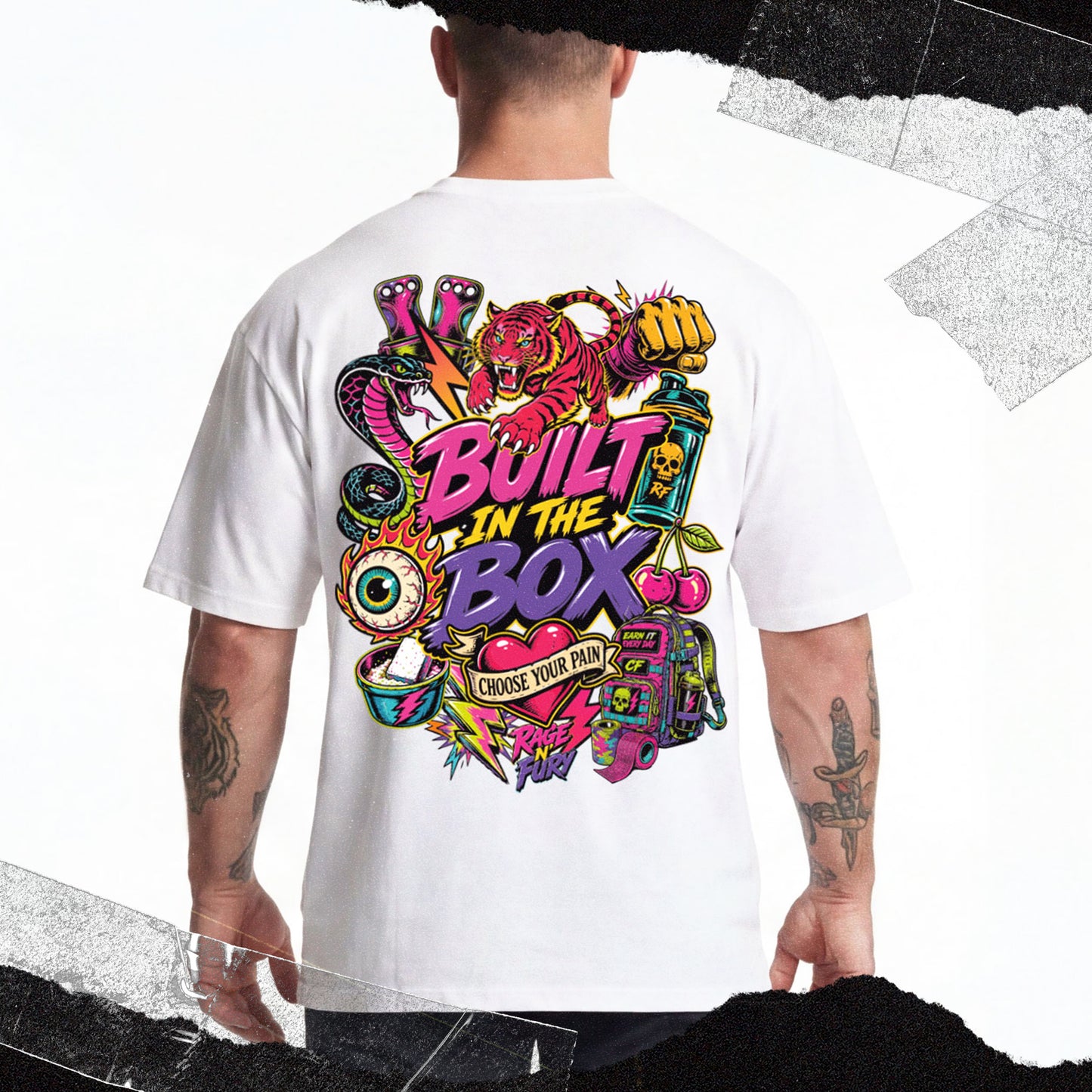 
                  
                    Tshirt Oversize Unisex Blanc BEAST MAKER
                  
                