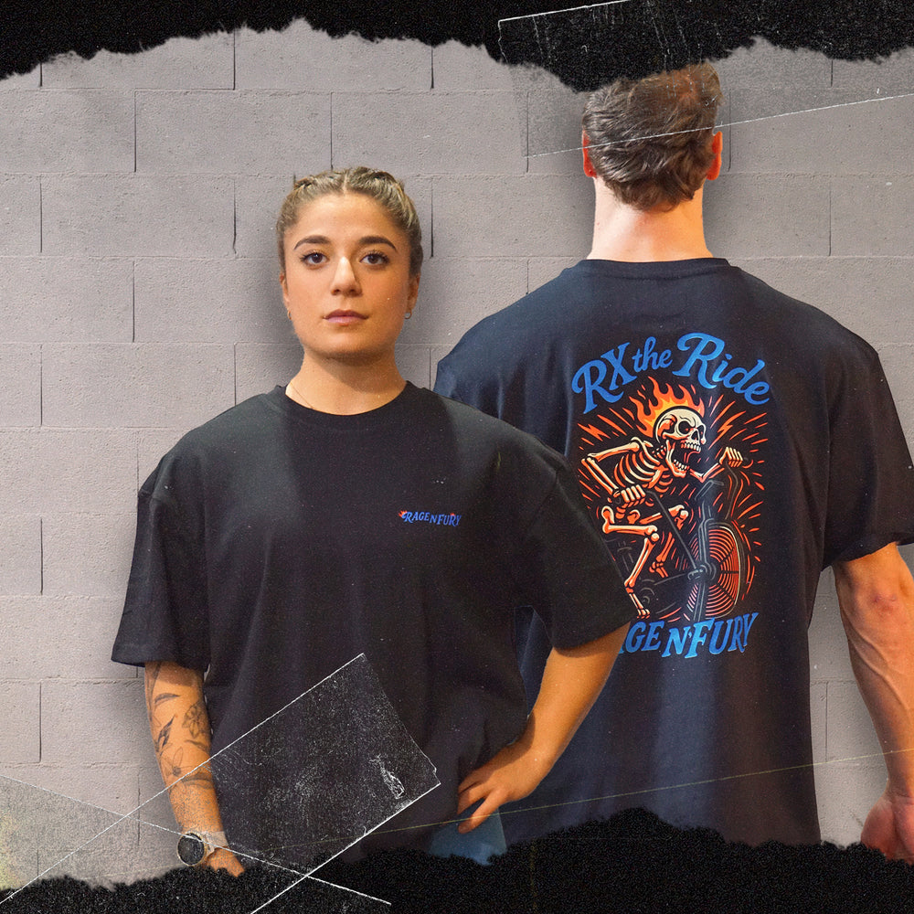 
                  
                    Tshirt Oversize Unisex Noir RX THE RIDE
                  
                
