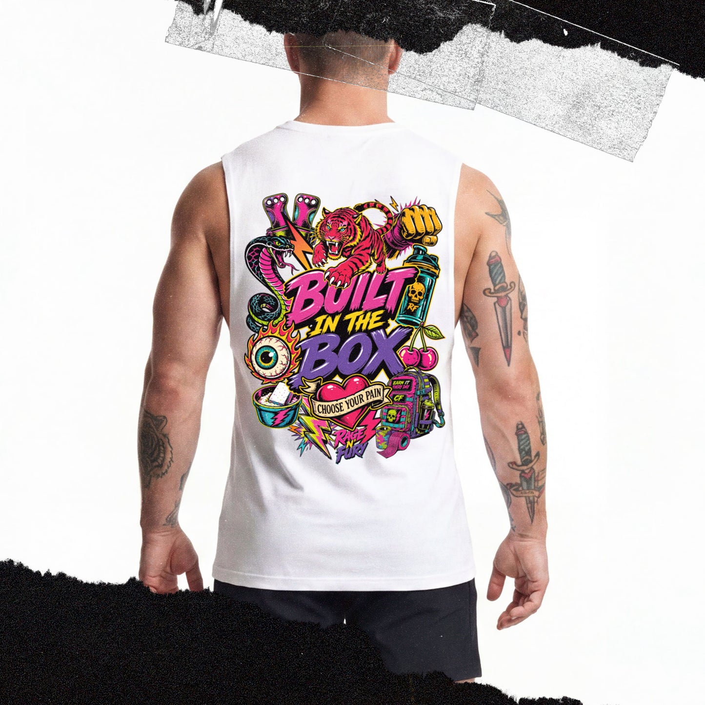 
                  
                    Tshirt Tank Blanc BEAST MAKER
                  
                