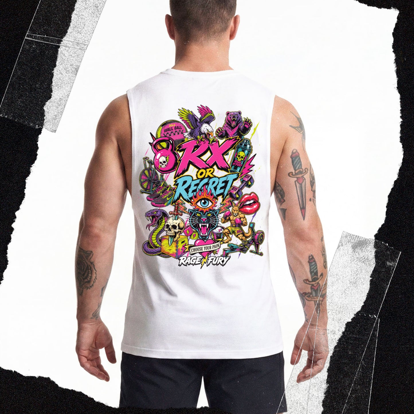 
                  
                    Tshirt Tank Blanc OVERKILL
                  
                