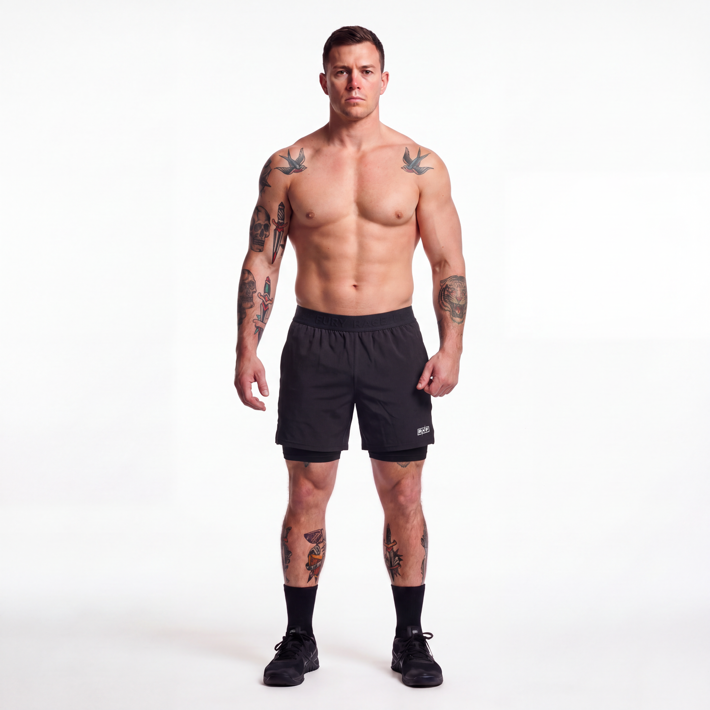
                  
                    Relentless Gray Shorts
                  
                