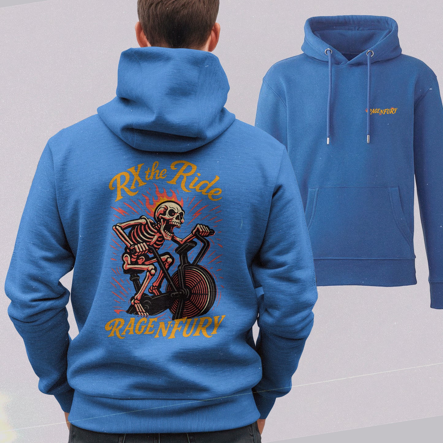 
                  
                    Sweat Hoodie Royal Blue Femme à personnaliser
                  
                