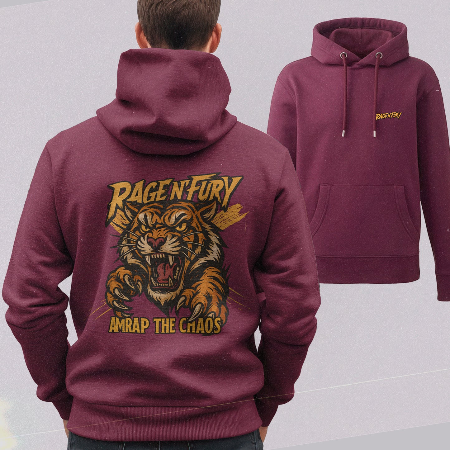 
                  
                    Sweat Hoodie Burgundy Femme à personnaliser
                  
                