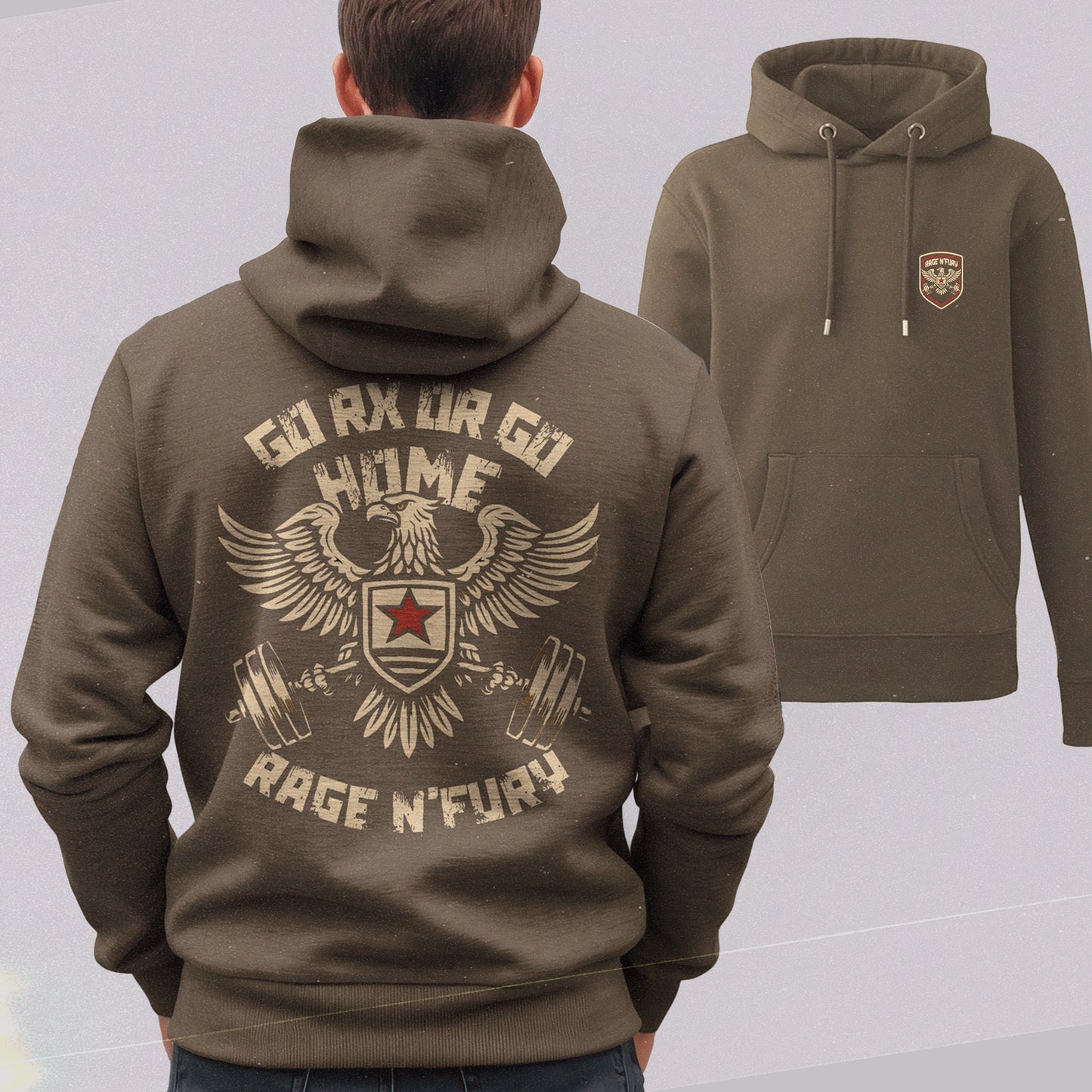 
                  
                    Sudadera Warm Up con cremallera de hombre personalizable 
                  
                