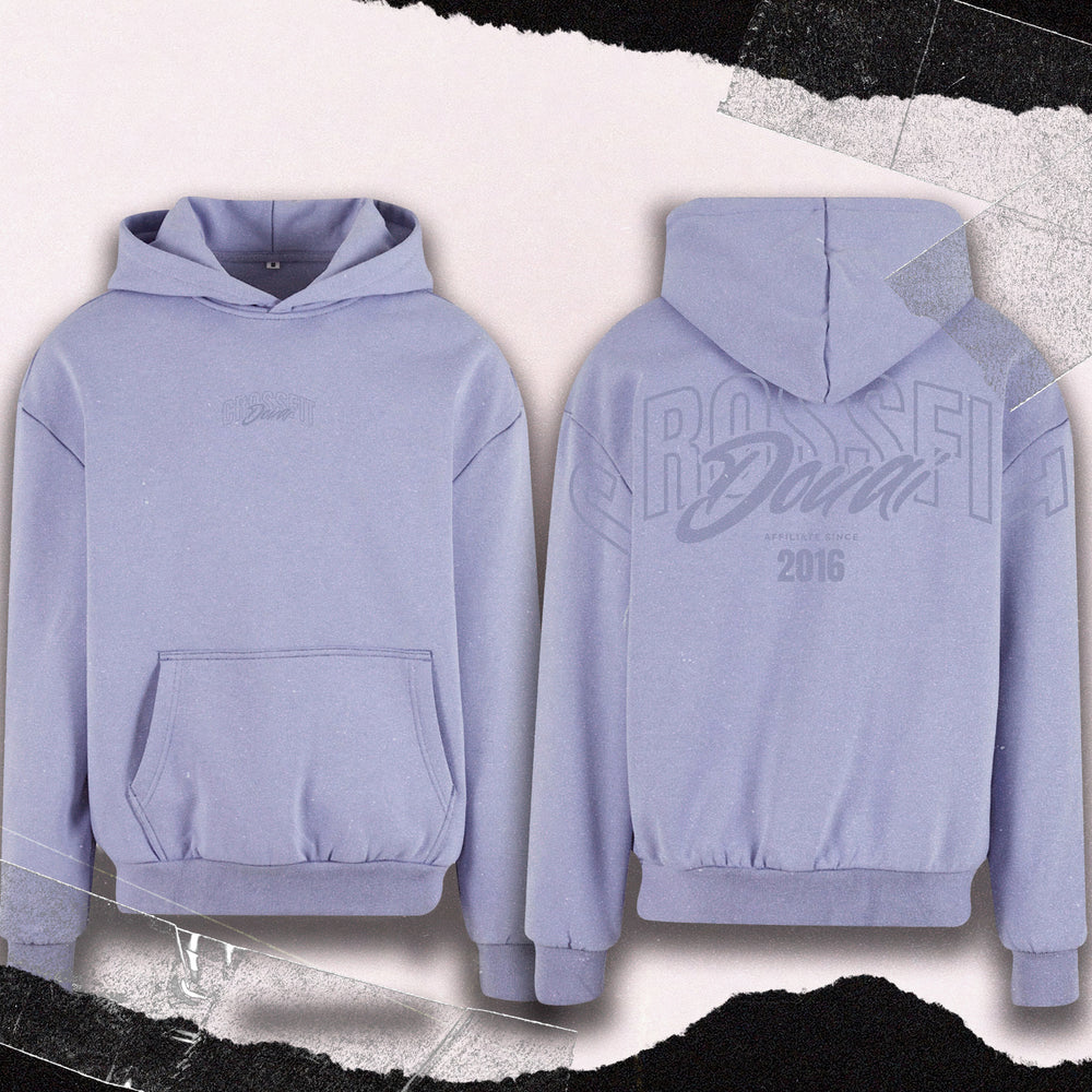 Hoodie Oversize Ultra Heavy Unisex Lilas CF Douai
